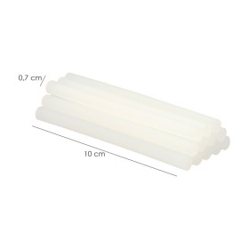 Barras De Pegamento Caliente Diámetro 7,2 mm. Blíster 12 Unidades. Barras Silicona