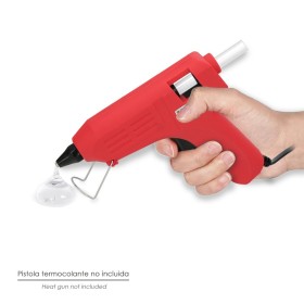 Barras De Pegamento Caliente Diámetro 7,2 mm. Blíster 12 Unidades. Barras Silicona