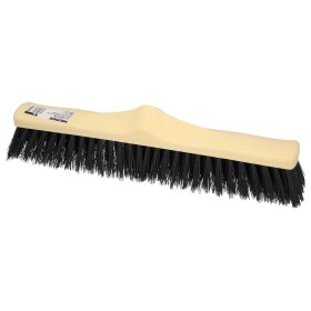 Cepillo Barrendero Industrial Fibra Rígida PVC. Soporte Polipropileno 50 cm. (Sin Mango)