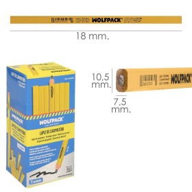Lápiz Carpintero Estándar Caja 72 Lápices. Marcador Carpintería, Albañilería, Construcción.