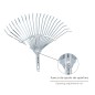 Rastrillo Metálico Para Jardín Ancho Regulable 31,5 A 43,5 cm. rastrillo Hojas, Cepillo Jardín, Escoba Metálica, Escoba Jardín Rastrillo Metálico Para Jardín Ancho Regulable 31,5 A 43,5 cm. rastrillo Hojas, Cepillo Jardín, Escoba Metálica, Escoba Jardín