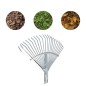 Rastrillo Metálico Para Jardín Ancho Regulable 31,5 A 43,5 cm. rastrillo Hojas, Cepillo Jardín, Escoba Metálica, Escoba Jardín Rastrillo Metálico Para Jardín Ancho Regulable 31,5 A 43,5 cm. rastrillo Hojas, Cepillo Jardín, Escoba Metálica, Escoba Jardín