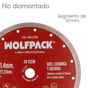 Disco Diamante Diámetro 230 mm. Porcelánicos, Gres, Cerámica, Solerías. Segmento Diamantado 10 mm.