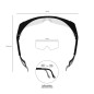 Gafas Protección Con Patillas Ajustables Certificación EN166. Lente Color Transparente. Gafas protección Gafas Trabajo