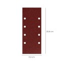 Lija Recambio Con Velcro 93x228 mm. con Agujeros Grano 180 (10 Piezas)