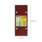Lija Recambio Con Velcro 93x228 mm. con Agujeros Grano 180 (10 Piezas) Lija Recambio Con Velcro 93x228 mm. con Agujeros Grano 180 (10 Piezas)