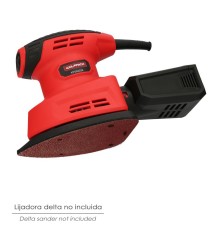 Lija Recambio Velcro Delta 140x100 mm. Con Agujero Grano 240. (10 Piezas)