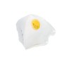 Mascarilla Respiratoria FFP2 Con Válvula. Plegable (20 Unidades) Envasadas Individualmente