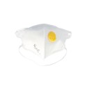 Mascarilla Respiratoria FFP2 Con Válvula. Plegable (20 Unidades) Envasadas Individualmente