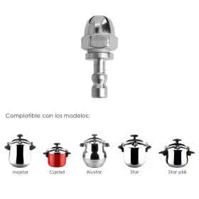 Chimenea Para Olla A Presión Modelo Magefesa Alustar / Castell / Inoxtar / Star / Star Plié©. Recambio oficial