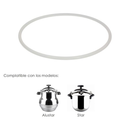 Junta De Silicona Para Olla Magefesa Diámetro26cm Olla Express Magefesa Alustar / Star / Inoxtar. Recambio Original.