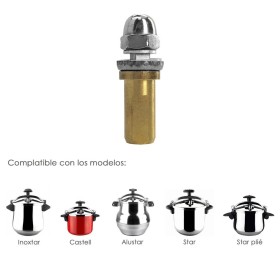 Cono y Husillo Para Olla Rápida Magefesa Star Inoxtar / Castell / Alustar / Star / Star Plié©. Recambio original.