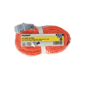 Cinta De Amarre Con Trinquete 5 metros x 38 mm. Trinquete Metálico Automático, Cincha, Eslinga Mercancía, Correa sujeción