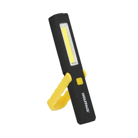 Linterna LED Multifunción Tipo Bolígrafo A Pilas (3AAA) 150 + 60 Lúmenes Con Imán, Gancho y Soporte Ajustable.