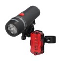 Kit Luces Led Delantera y Trasera Para Bicicleta / Patinete. funcionamiento a Pilas.