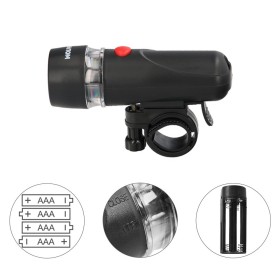 Kit Luces Led Delantera y Trasera Para Bicicleta / Patinete. funcionamiento a Pilas.