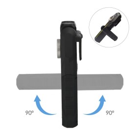 Linterna Led Profesional Multifunción Recargable USB 3 Luces 95 / 300 / 250 Lúmenes. Con Imán, Gancho y Clip Cinturón