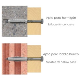 Taco Fischer Sx Plus Diámetro 14 x 70 mm. (Caja De 20 Piezas)