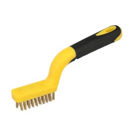 Cepillo Manual Acero Latonado Bujías | Cepillo De Púas | Cepillo Para Metales | Cepillo Abrasivo