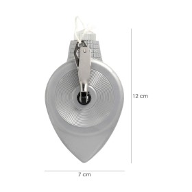 Tiralíneas Aluminio Con Cuerda 30 Metros, Tiza Obra, Línea Obra Tiza, Cordel De Trazado.