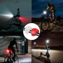 Kit Luces Led Bicicleta 2 Luces Basic. LED para bici, Luz para patín, Luz de posición, Luces bicicleta, Leds bicicleta