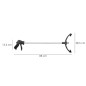 Pinza Coger Objetos 88 cm De Aluminio Con Ventosas y Seguro De Bloqueo Pinza Coger Objetos 88 cm De Aluminio Con Ventosas y Seguro De Bloqueo