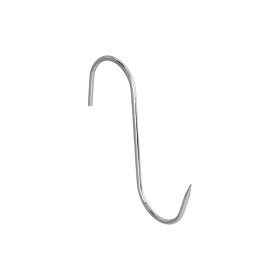 Gancho Carnicero Inoxidable N.º 3 de 140 x 5 mm. gancho para productos cárnicos.
