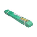 Eslinga Plana Doble Banda 2.000 Kg. Factor Seguridad 7:1, Longitud: 4 Metros Ancho 6 cm. 100% Poliéster. Color Verde