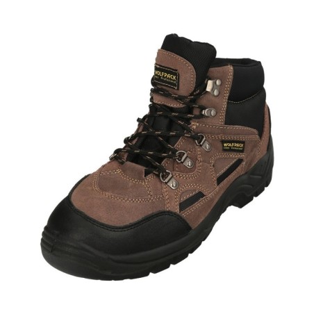 Botas Seguridad "Tiborx" S1P+SR+FO Talla 37 Puntera Reforzada, Suela Anti perforación Antideslizante.