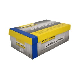 Botas Seguridad "Tiborx" S1P+SR+FO Talla 37 Puntera Reforzada, Suela Anti perforación Antideslizante.
