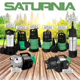 Bomba Aguas Limpias Sumergible 250 Watt. 5.500 lts/hora, Profundidad 5 Mts, Elevación 4,5 mts. Diámetro 2-3 mm.