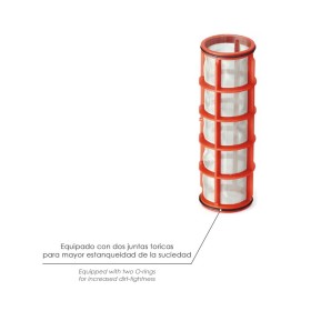 Recambio Filtro Malla 1" Para Sistema De Goteo (100 Mesh) Riego Por Goteo, Microaspersión, Riego Por Nebulización