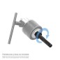 Adaptador Martillo SDS Plus A Portabrocas 1/2" mm. Adaptador Martillo SDS Plus A Portabrocas 1/2" mm.