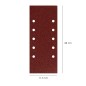 Lija Recambio Con Velcro 115x280 mm. con Agujeros Grano 180 (10 Piezas) Lija Recambio Con Velcro 115x280 mm. con Agujeros Grano 180 (10 Piezas)