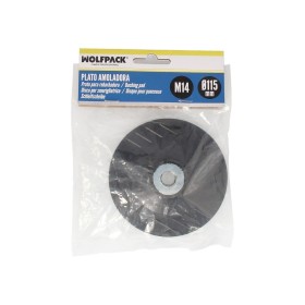 Plato Amoladora Nylon Diámetro 115 mm. Con Rosca M14. Disco Plástico Para Bonete