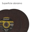 Disco Corte Abrasivo Metal Diámetro 300 x Diámetro 32 mm. Espesor 3,2 mm. Disco Radial / Amoladora