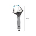 Llave Ajustable Gran Apertura Compact. Cromo Vanadio 6" Llave Inglesa, Llave De Expansión, Llave Gran Apertura
