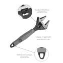 Llave Ajustable Gran Apertura Compact. Cromo Vanadio 8" Llave Inglesa, Llave De Expansión, Llave Gran Apertura