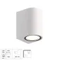Lampara Aplique Oval Exterior GU10 IP65 Color Blanco Aplique Techo, Luz Jardín, Lámpara Jardín, Luz Exterior, Aplique Jardín Lampara Aplique Oval Exterior GU10 IP65 Color Blanco Aplique Techo, Luz Jardín, Lámpara Jardín, Luz Exterior, Aplique Jardín