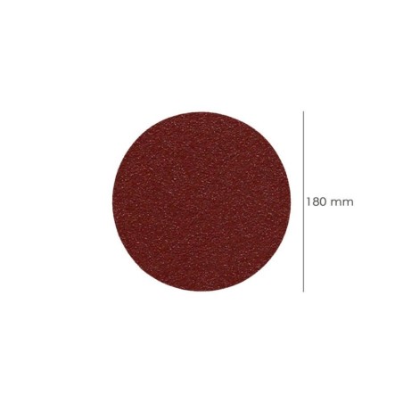 Lija Recambio Velcro Amoladora Diámetro 180 mm. Grano 40 (10 Piezas)