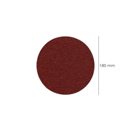 Lija Recambio Velcro Amoladora Diámetro 180 mm. Grano 80 (10 Piezas)
