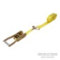 Cinta De Amarre Con Ratchet 9 metros x 50 mm. Trinquete Metálico Automático, Cincha, Eslinga Mercancía, Correa sujeción Cinta De Amarre Con Ratchet 9 metros x 50 mm. Trinquete Metálico Automático, Cincha, Eslinga Mercancía, Correa sujeción