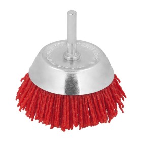 Cepillo de Nylon en Forma de Taza Ø75 mm con Espiga de 1/4" | Lijado y Pulido Eficiente