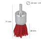 Cepillo Nylon Brocha Diámetro 25 mm. Cepillo De Lijado Nailon. Cepillo Para Taladro De Nailon Cepillo Nylon Brocha Diámetro 25 mm. Cepillo De Lijado Nailon. Cepillo Para Taladro De Nailon