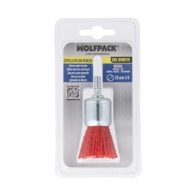 Cepillo Nylon Brocha Diámetro 25 mm. Cepillo De Lijado Nailon. Cepillo Para Taladro De Nailon