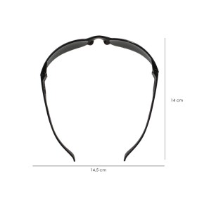 Gafas Protección Con Patillas Flexibles Certificación EN166. Lente Color Gris. Gafas protección Gafas Trabajo