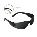 Gafas Protección Con Patillas Flexibles Certificación EN166. Lente Color Gris. Gafas protección Gafas Trabajo