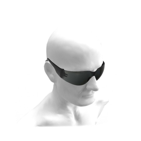 Gafas Protección Con Patillas Flexibles Certificación EN166. Lente Color Gris. Gafas protección Gafas Trabajo