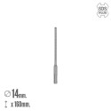 Broca SDS Plus 8 Filos Cortantes Especial Para Hormigón Armado Diámetro 6 x 160 mm. Broca Paredes, Broca Cimientos, Broca Muros