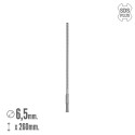Broca SDS Plus 8 Filos Cortantes Especial Para Hormigón Armado Diámetro 6,5 x 260 mm. Broca Paredes